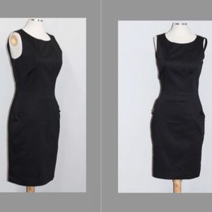 Calvin Klein Black Cotton Dress